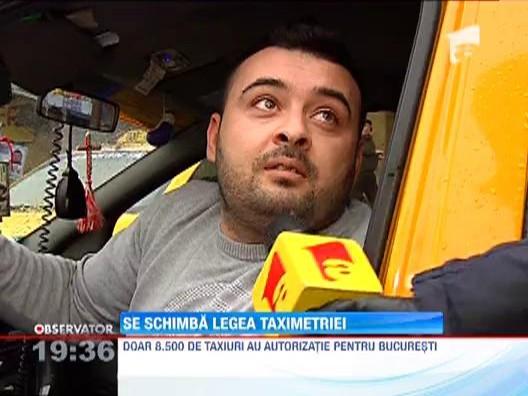 Sorin Oprescu vrea sa schimbe legea taximetriei, pentru a imbunatati calitatea serviciilor