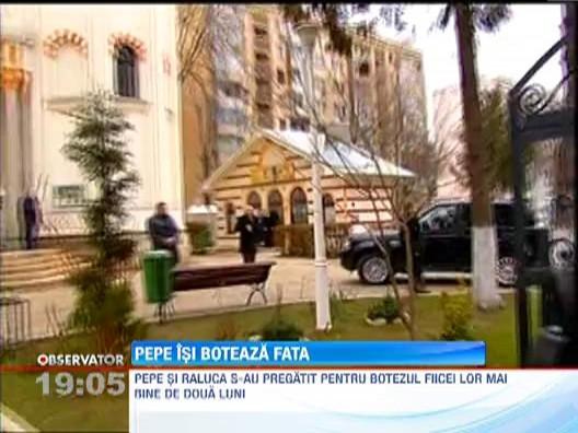 Pepe si-a botezat fetita: Are peste 200 de invitati la petrecere!