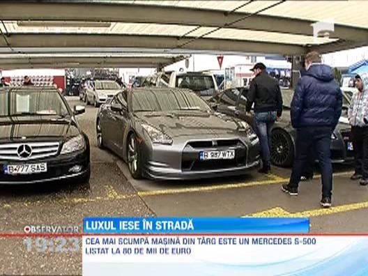 Luxul iese in strada: Bijuterii pe patru roti, vandute in targurile auto