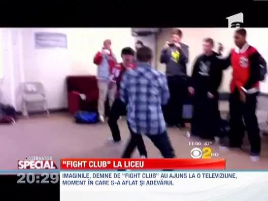 Observator Special: Elevii unui liceu din SUA au pus bazele unui Fight Club ca-n filme