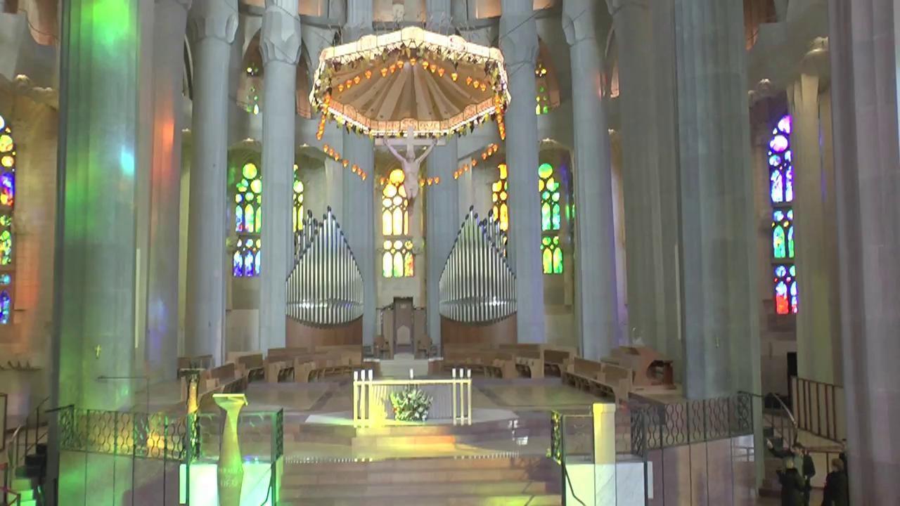 Imagini din DRONA: Sagrada Familia, asa cum nu a fost vazuta NICIODATA