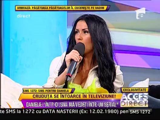 Daniela Crudu se intoarce la TV! Cruduta, in locul Simonei Gherghe la Acces Direct (VIDEO)