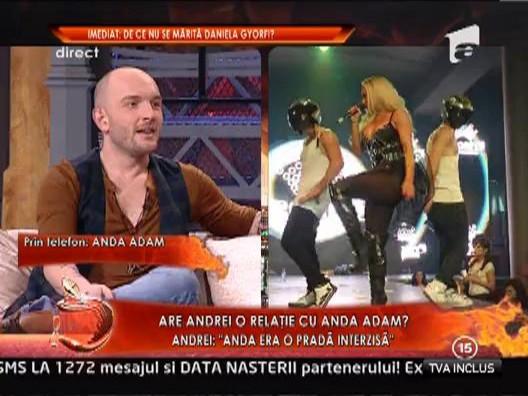 Andrei Stefanescu si Anda Adam, cel mai nou cuplu din showbiz?