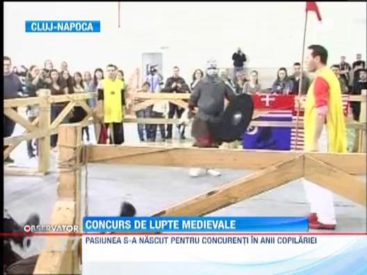 Primul turnir de lupte medievale din Romania s-a desfasurat la Cluj-Napoca