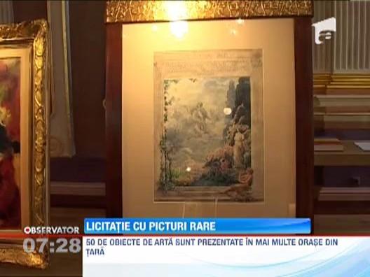 Mai multe picturi de Grigorescu, Luchian si Aman vor fi scoase la licitatie