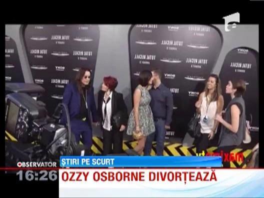 Ozzy Osbourne se pregateste de divort