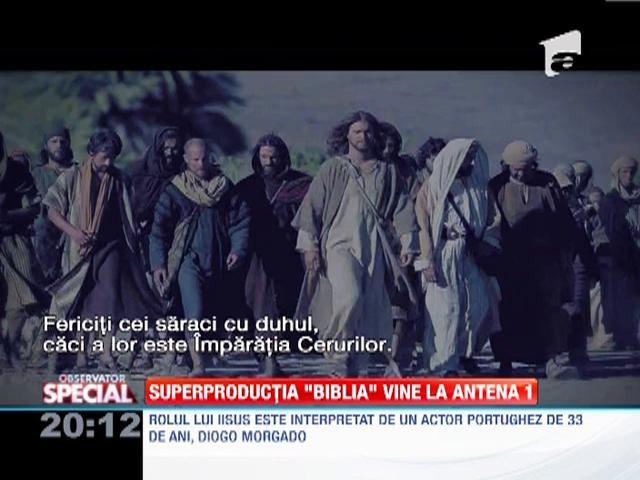 In Saptamana Mare, Antena 1 difuzeaza miniseria „Biblia”. O ecranizare inedita a cartii sfinte a crestinilor