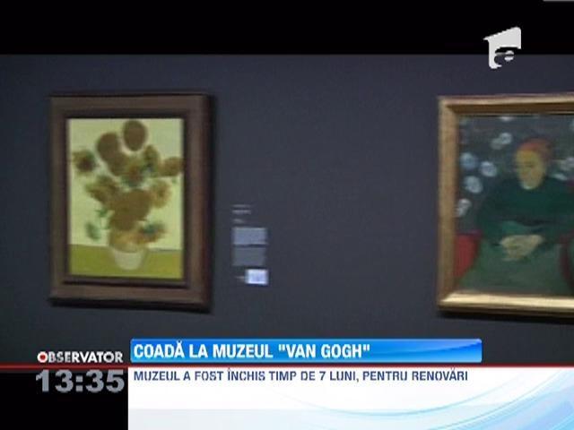Ce fac oamenii din Amsterdam: stau la coada pentru a vizita muzeul lui Van Gogh! 