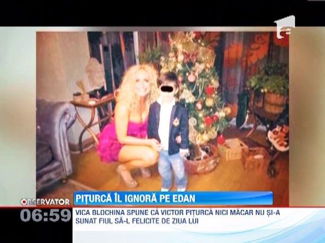 Victor Piturca a fentat ziua de nastere a micutului Edan