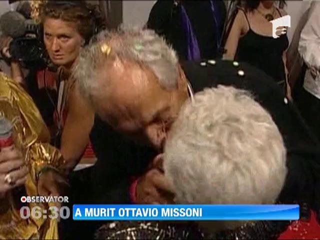Designerul Ottavio Missoni a incetat din viata la 92 de ani
