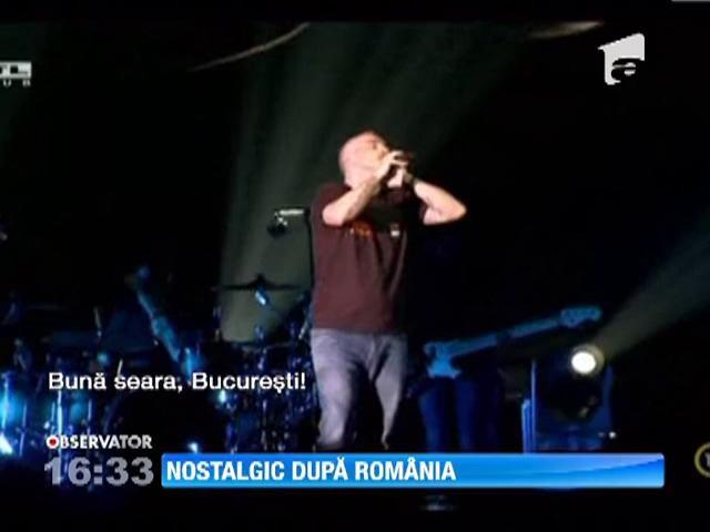 Gafa in timpul unui concert! Eros Ramazzotti a confundat Budapesta cu Bucurestiul!