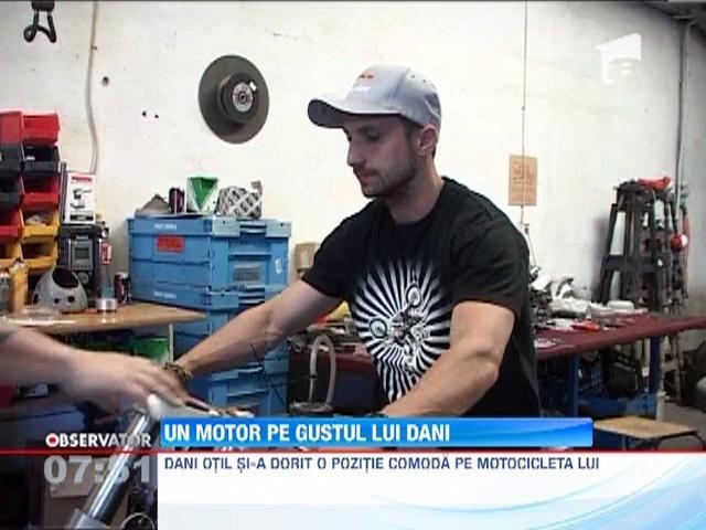 Dani Otil va avea o motocicleta creata special pentru el!