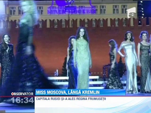 Daria Ulianova, 21 de primaveri, a castigat Miss Moscova!