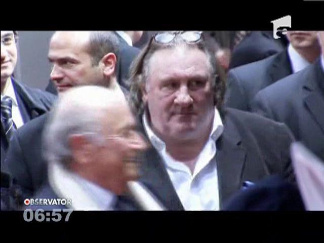 Gerard Depardieu, amendat cu 4.000 de euro, pentru ca a condus in stare de ebrietate