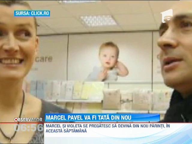 Marcel Pavel va fi tata pentru a treia oara