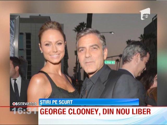 George Clooney s-a despartit de Stacy Keibler
