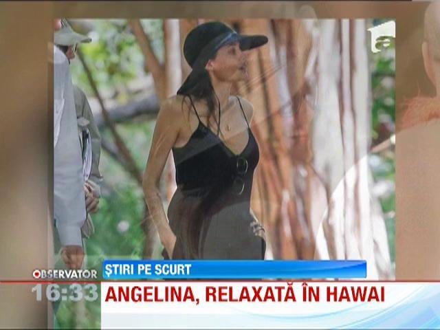 Angelina Jolie, vacanta in Hawaii, dupa operatia de mastectomie