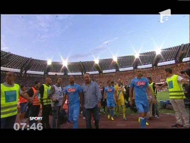 Rafa Benitez, debut cu o victorie pe banca lui Napoli! Peste 60.000 de fani au venit sa-l vada pe Higuain la primul meci in tricoul vicecampioanei Italiei!