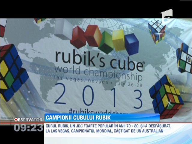 Se poate! Un australian a devenit campion mondial la rezolvarea Cubului Rubik