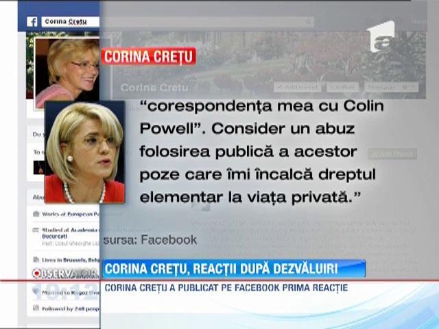 Corina Cretu, primele reactii despre dezvaluirile privind o idila cu Colin Powell