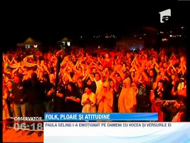 Ovidiu Lipan Tadarica si Paula Seling au concertat in a treia zi a festivalului ''Folk You! Florian Pittis