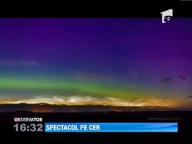 VIDEO! Iata o spectaculoasa Aurora Boreala pe cerul Scotiei 
