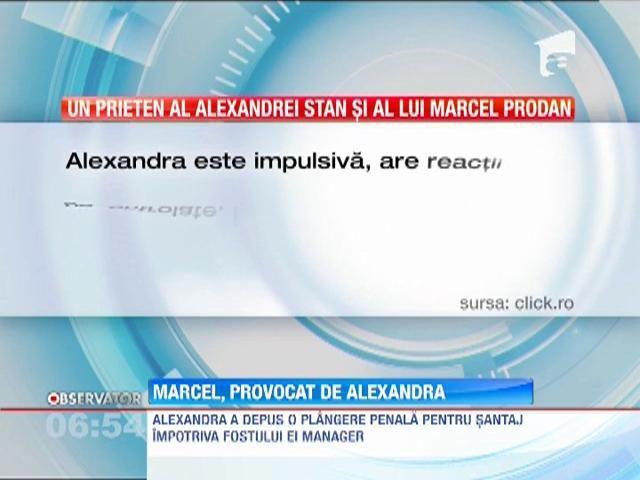 Alexandra Stan l-ar fi lovit prima pe impresarul Marcel Prodan