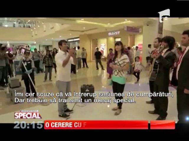 VIRAL! Cerere in casatorie cu final neasteptat