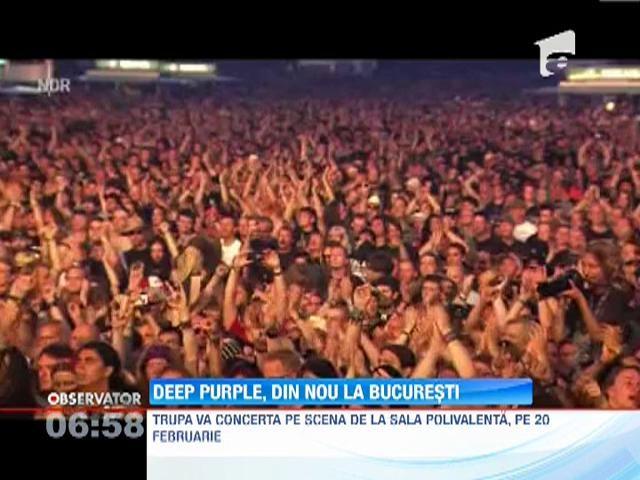 Surpriza pentru fanii Deep Purple! Legendara trupa va concerta din nou in Romania