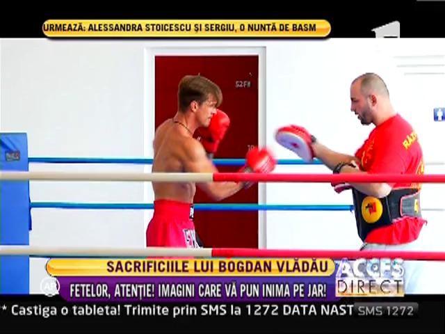 Doamnelor, ATENTIE! Imagini care va pun inima pe jar: Ce sacrificii face Bogdan Vladau pentru un trup fara cusur