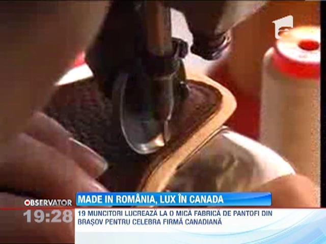 Pantofii creati in Romania, un lux in Canada! Cea mai ieftina pereche costa 1.700 de dolari