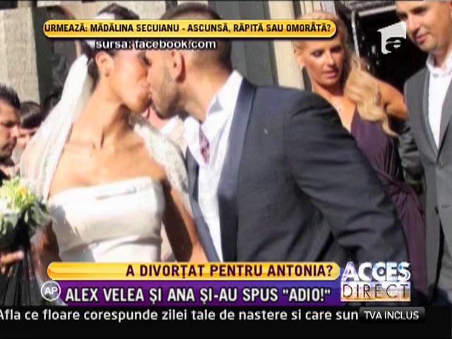 Divortul anului: Alex Velea si Ana si-au spus 