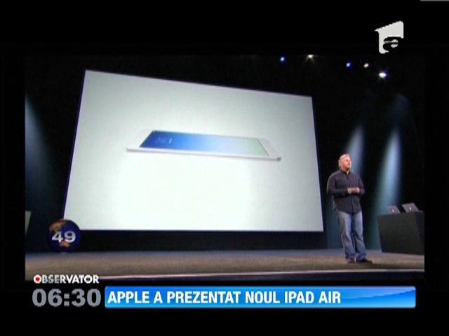Apple a lansat iPad Air: TOT ce trebuie sa stii despre cel mai nou gadget al 