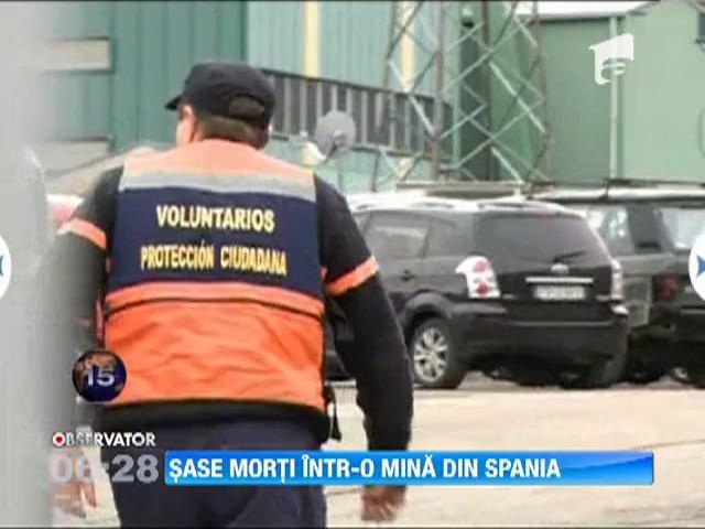 Spania: Sase oameni au murit in urma celui mai grav accident minier din ultimii 18 ani 