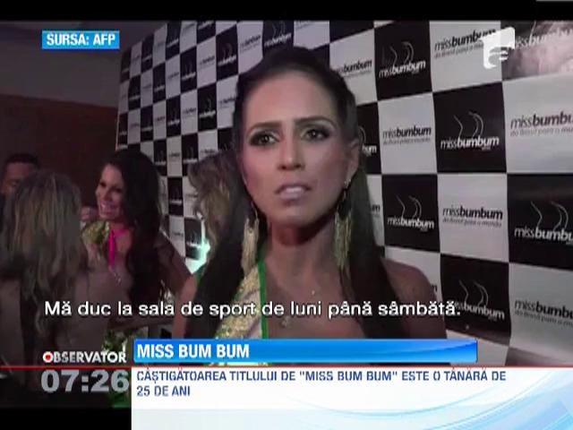 Foto şi Video: Brazilienii au ales Miss Bum Bum 2013! Aşa arată cel mai frumos posterior din lume