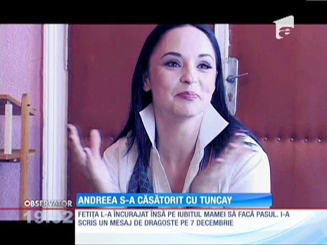 Andreea Marin s-a căsătorit în secret cu Tuncay! Unde a avut loc ceremonia