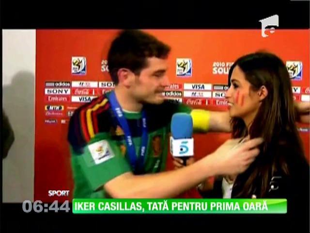 Iker Casillas e tătic. Sara Carbonero a născut un băieţel!