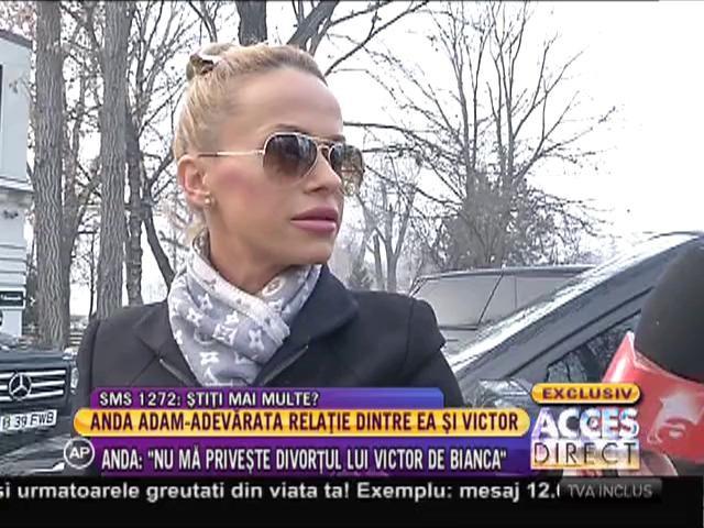 Anda Adam l-a iubit pe Victor, iar Botezatu pe Bianca! Acum comentează posibilul divorț al celor doi!