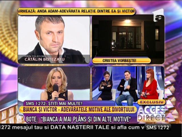 Anda Adam l-a iubit pe Victor, iar Botezatu pe Bianca! Acum comentează posibilul divorț al celor doi!