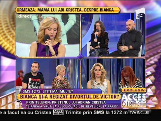 Șoc x 2! Bianca l-a invitat pe Cristea la Paris! Ar fi vrut să petreacă Revelionul cu el!