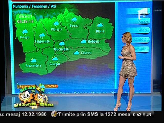 Vremea cu Flavia Mihășan: ”E din nou iarnă. Fulgii de nea își fac simțită prezența!”
