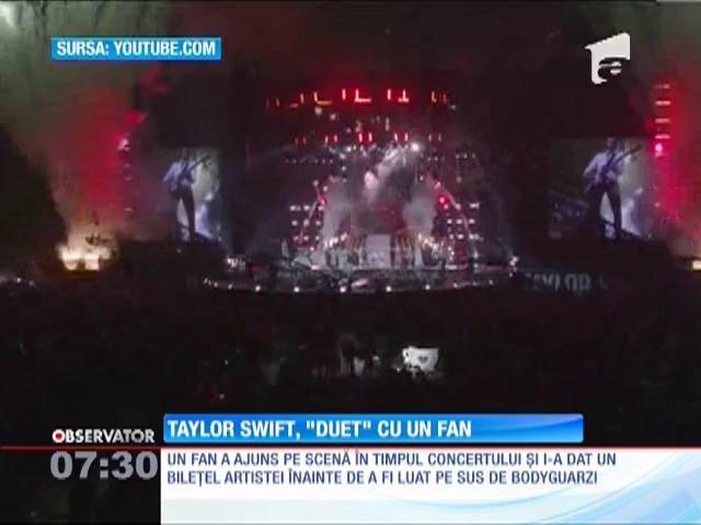 Momente tensionate pentru Taylor Swift, în timpul unui concert, la Londra!