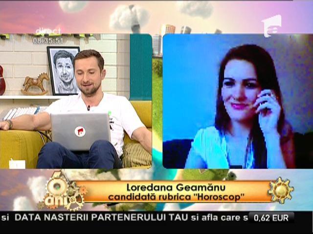 Loredana Geamănu, jurnalist care ”lucrează” la SRI: Și-a dovedit aptitudinile de Horoscopeasă!