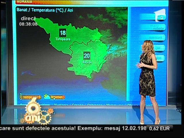 Vremea cu Flavia Mihășan: ”Primăvara ne bate insistent la ușă. Cer însorit, în toată țara!”