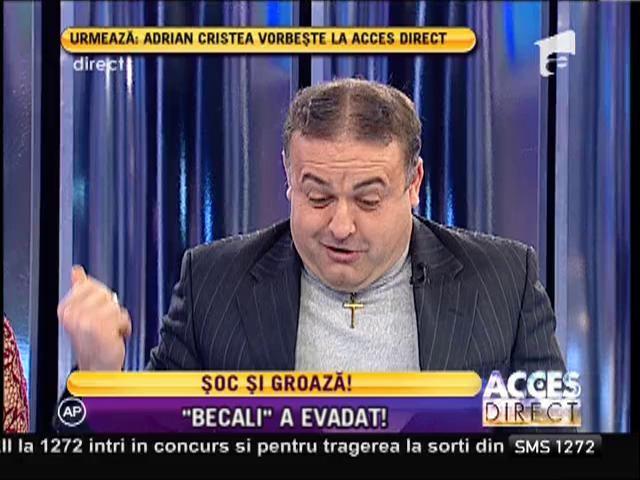 Gigi Becali a dat buzna în platoul Acces Direct! Pentru că... IComedy!