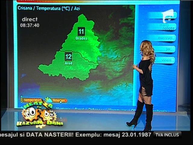 Vremea cu Flavia Mihășan: ”Agățăm în ”cui” ochelarii de soare și scoatem umbrelele! Va ploua!