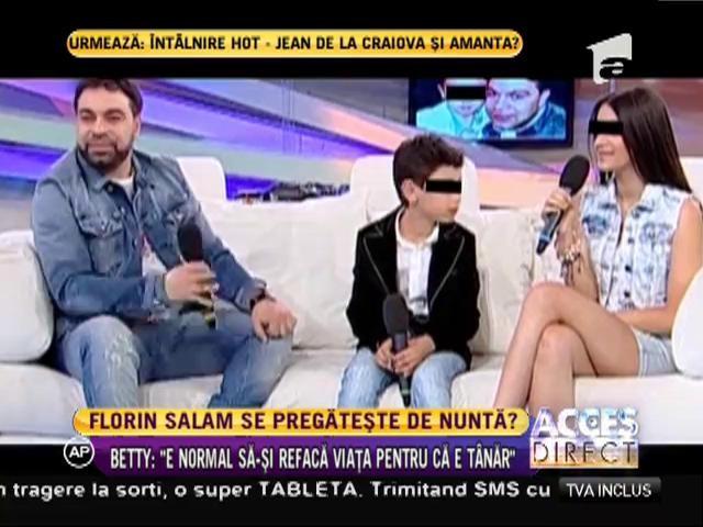 Florin Salam se pregăteşte de nuntă? Ce spune Betty despre noua relație a tatălui ei