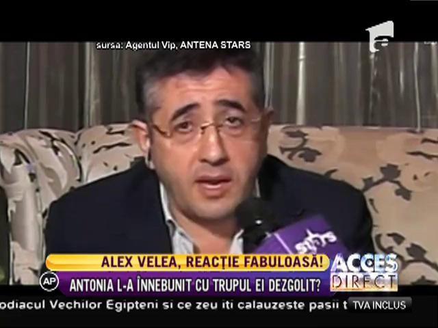 Alex Velea, reacţie fabuloasă la ZUMA! A admirat îndelung ținuta provocatoare a Antoniei