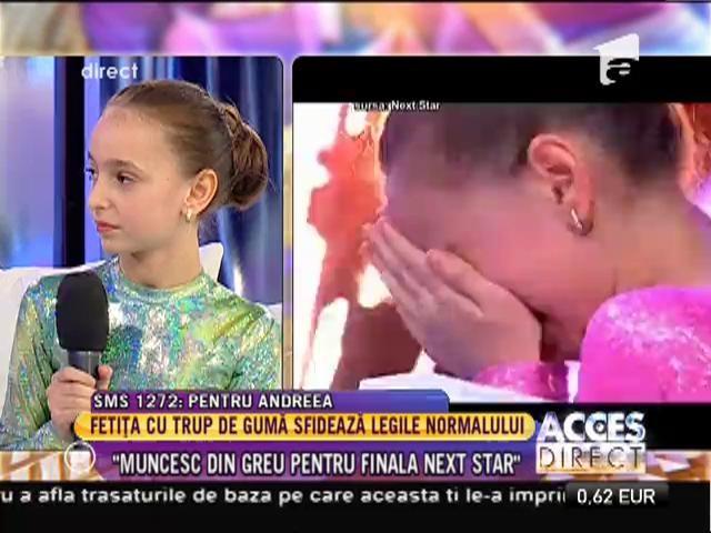 Fetiţa cu trup de gumă, Andreea Tucaliuc: 