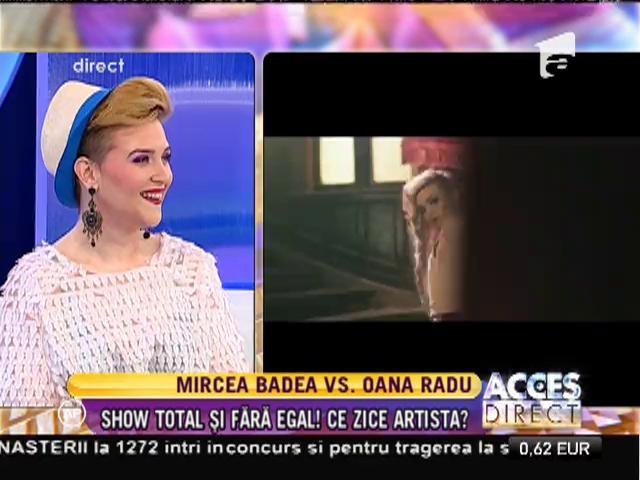 Mircea Badea vs. Oana Radu! Ce spune artista despre comentariile realizatorului tv